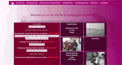 Desktop Screenshot of ciezinzoline.org